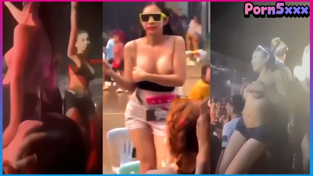 รวมคลิปหลุด เก็บตกวันสงกรานต์ มีของต้องโชว์ สาวเด็ดๆนมโต เปิดจุก เต้นร่อนเอวยั่ว โคตรน่าเย คลิปหลุด คลิปหลุดวันสงกรานต์ นมใหญ